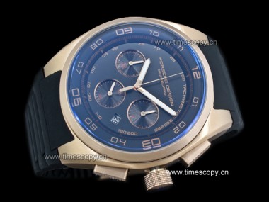 Asia Grade Replica Porsche Design Quartz Chronograph PVD Man Watches PD-1092