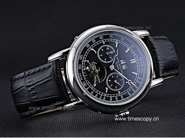 Asia Grade Replica Patek Philippe Perpetual Calendar Tourbillon Man Watches PP-1076