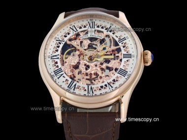 Asia Grade Replica Patek Philippe Grand Complications Skeleton Automatic Man Watches PP-1142