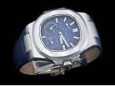 Asia Grade Replica Patek Philippe Nautilus Date Moonphase Power Reserve Hand Wound Man Watches PP-1302