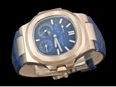 Asia Grade Replica Patek Philippe Nautilus Date Moonphase Power Reserve Hand Wound Man Watches PP-1317