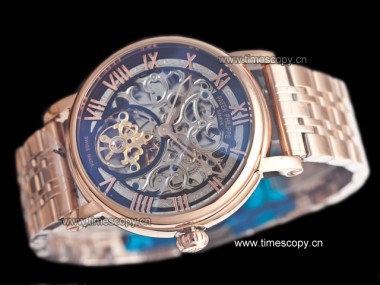 Asia Grade Replica Patek Philippe Calatrava Skeleton Tourbillon Mens Watches PP-1376