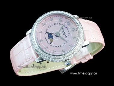 Swiss Grade Replica Patek Philippe Moon Phases 4968 Lady Watches PP-2066