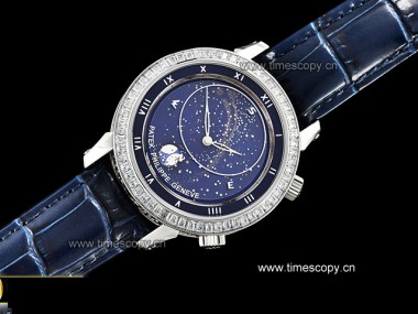 Swiss Grade Replica Patek Philippe Complications Celestial Sky Moon 5102PR  Man Watches PP-2152
