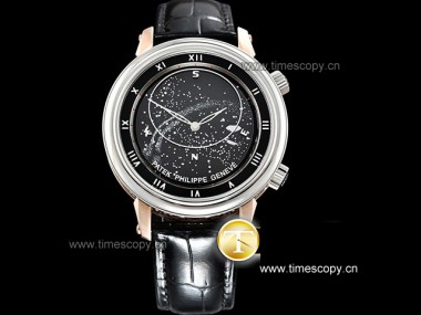 Swiss Grade Replica Patek Philippe Complications Celestial Sky Moon 5102PR  Man Watches PP-2154