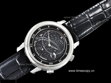 Swiss Grade Replica Patek Philippe Complications Celestial Sky Moon 5102PR  Man Watches PP-2156