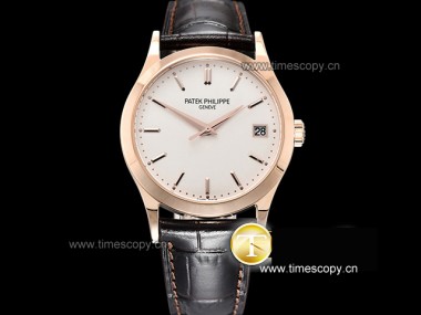 Suizo grado Replica Patek Philippe Calatrava 5296G reloj hombre automático PP-2166