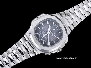 Swiss Grade Replica Patek Philippe Nautilus Chronograph Travel Time 5990 Automatic Man Watches PP-2332
