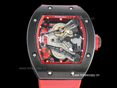 Swiss Grade Replica Richard Mille RM 038 Tourbillon Bubba Watson Limited Edition Swiss Quartz Man Watches RIC-2063