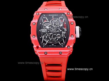 Swiss Grade Replica Richard Mille RM 35-02 Rafael Nadal NTPT Carbon Automatic Man Watches RIC-2200