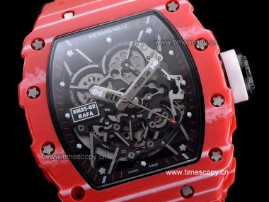 Swiss Grade Replica Richard Mille RM 35-02 Rafael Nadal NTPT Carbon Automatic Man Watches RIC-2200