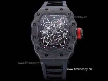 Swiss Grade Replica Richard Mille RM 35-02 Rafael Nadal NTPT Carbon Automatic Man Watches RIC-2205