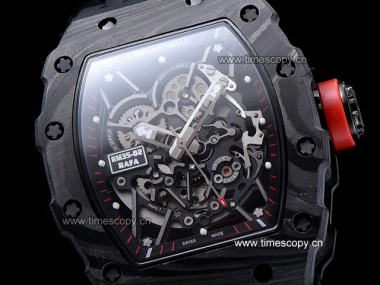 Swiss Grade Replica Richard Mille RM 35-02 Rafael Nadal NTPT Carbon Automatic Man Watches RIC-2205