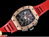 Swiss Grade Replica KV Factory Richard Mille RM011 10th Anniversary Felipe Massa Automatic Flyback Chronograph Man Watches RIC-2243