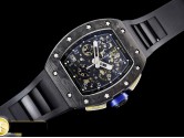Swiss Grade Replica KV Factory Richard Mille RM011 Lotus F1 Forged Carbon Limited Edition Chronograph Man Watches RIC-2256