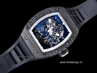 Réplica de grado suizo Richard Mille RM055 NTPT Bubba Watson Relojes automáticos de hombre RIC-2353