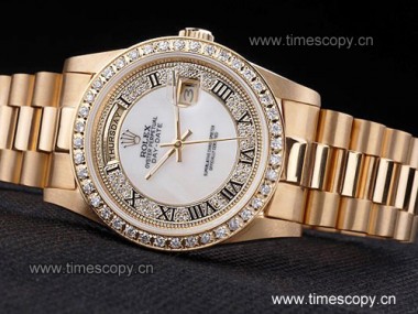 Asia Grade Replica Rolex Day-Date Automatic Man Watches ROL-1141