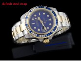 Asia grado Replica Rolex GMT Master II diamante bisel automático hombre relojes ROL-1712