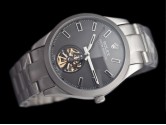 Asia Grade Replica Rolex Milgauss Label Noir Tourbillon Sandblast Automatic Man Watches ROL-1793