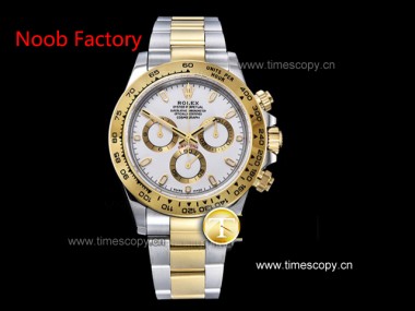 Swiss Grade Replica Noob Factory Rolex Daytona 116523 Swiss 4130 in 904L Steel Automatic Chronograph Man Watches ROL-2483
