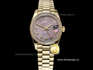 Swiss Grade Replica BP Factory Rolex Datejust Midsize 31mm Automatic Lady Watches ROL-2537