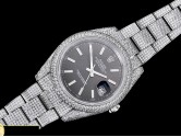 Swiss Grade Replica Rolex Datejust 36mm Full Diamond 904L Automatic Man Watches ROL-2659