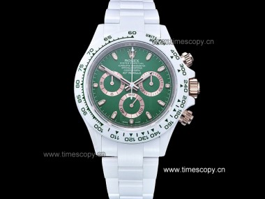 Swiss Grade Replica Rolex Daytona AET Remould British Racing Green Man Watches ROL-3096