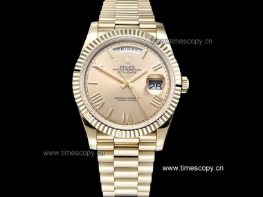 Swiss Grade Replica Rolex DayDate II 40mm 904L Automatic Man Watches ROL-3242