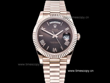 Swiss Grade Replica Rolex DayDate II 40mm 904L Automatic Man Watches ROL-3259