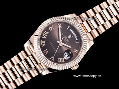 Swiss Grade Replica Rolex DayDate II 40mm 904L Automatic Man Watches ROL-3260