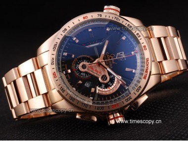 Asia grado réplica Tag Heuer mil Carrera Calibre 36 RS Zapata hombre relojes TAG-1004