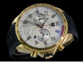 Asia Grade Replica Tag Heuer Ferrari Yellow Gold Quartz Chronograph Man Watches TAG-1362