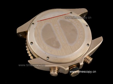 Asia Grade Replica Tag Heuer Ferrari Rose Gold Quartz Chronograph Man Watches TAG-1367