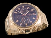 Asia Grade Replica Tag Heuer Ferrari Rose Gold Quartz Chronograph Man Watches TAG-1368