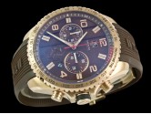 Asia Grade Replica Tag Heuer Ferrari Rose Gold Quartz Chronograph Man Watches TAG-1369
