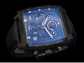 Asia Grade Replica Tag Heuer Monaco V4 Phantom WAW2091.FC6369 Quartz Chronograph Man Watches TAG-1415