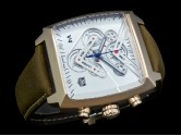 Asia Grade Replica Tag Heuer Monaco V4 Phantom WAW2040.FC6288 Quartz Chronograph Man Watches TAG-1418