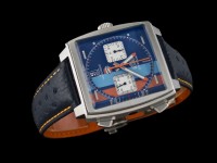 Asia Grade Replica Tag Heuer Monaco Gulf Special Edition Quartz Chronograph Man Watches TAG-1485