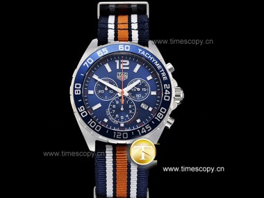 Asia Grade Replica Tag Heuer F1 CAZ1014.FC8196 Quartz Chronograph Watches TAG-1523