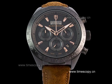Asia Grade Replica Tudor Fastrider Black Shield 42000CN Chronograph Man Watches TD-1004
