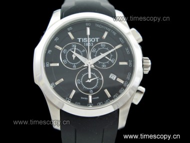 Asia Grade Replica Tissot Couturier Chronograph Man Watches TS-1019