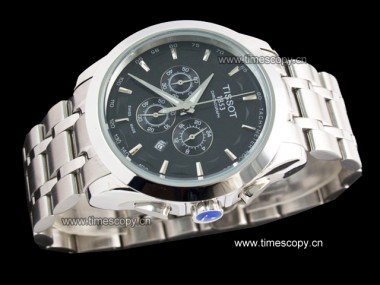 Asia Grade Replica Tissot Couturier T035.617.11.051.00 Chronograph Man Watches TS-1026