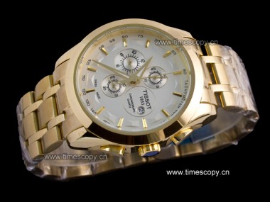Asia Grade Replica Tissot Couturier Chronograph Man Watches TS-1029