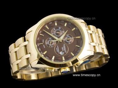 Asia Grade Replica Tissot Couturier Chronograph Man Watches TS-1030
