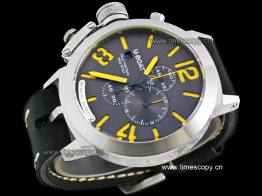 Asia Grade Replica U-Boat Classico 48 Chrono Limited Edition 7453 Man Watches UB-1027
