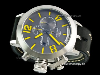 Asia Grade Replica U-Boat Classico 48 Chrono Limited Edition 7453 Man Watches UB-1027