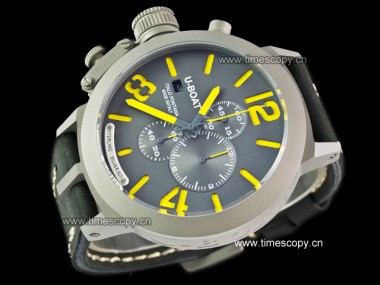 Asia Grade Replica U-Boat Classico 48 Chrono Limited Edition Sandblast Man Watches UB-1028