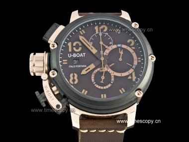 Asia Grade Replica U-Boat Chimera 46 Sideview Limited Edition Quartz Chronograph Man Watches UB-1033